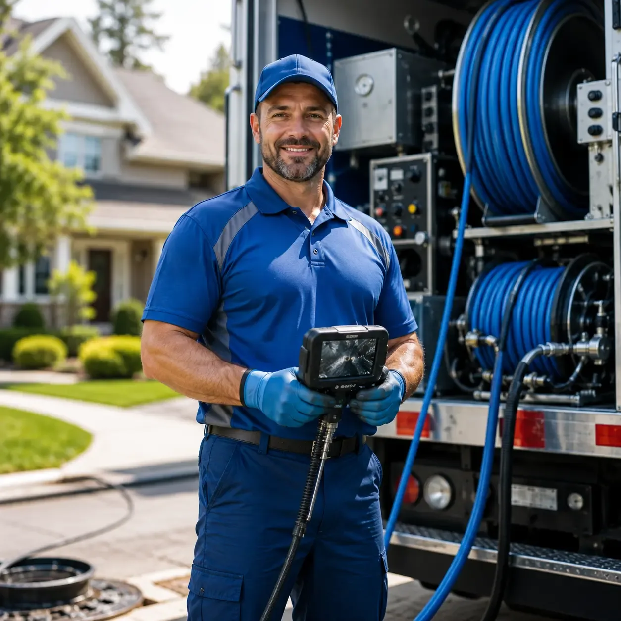 Local outdoor drain cleaning specialists in Girard, TX